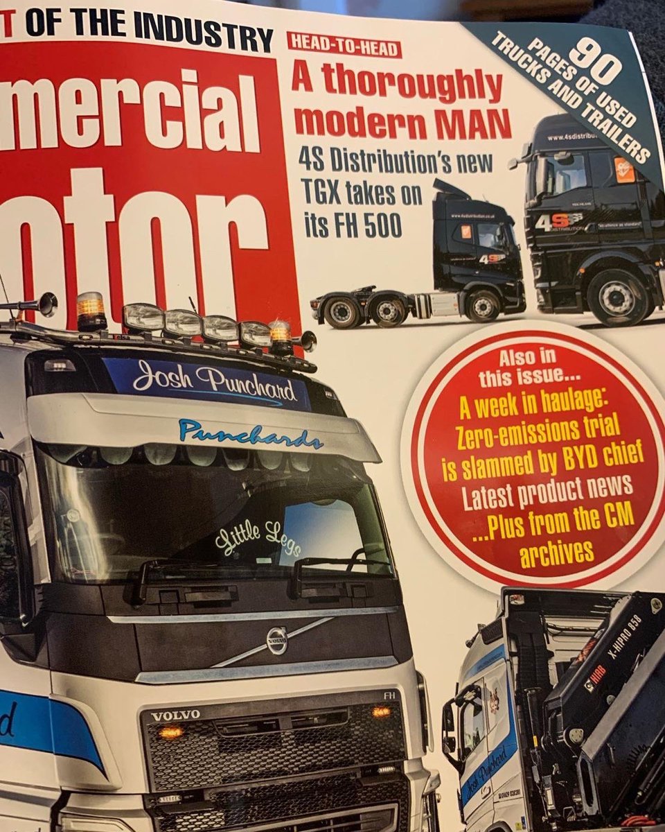 Really pleased with our article in this weeks commercial motor! Let us know if you read it! 😁 @Palletforce <a href="/Comm_Motor/">Commercial Motor</a>