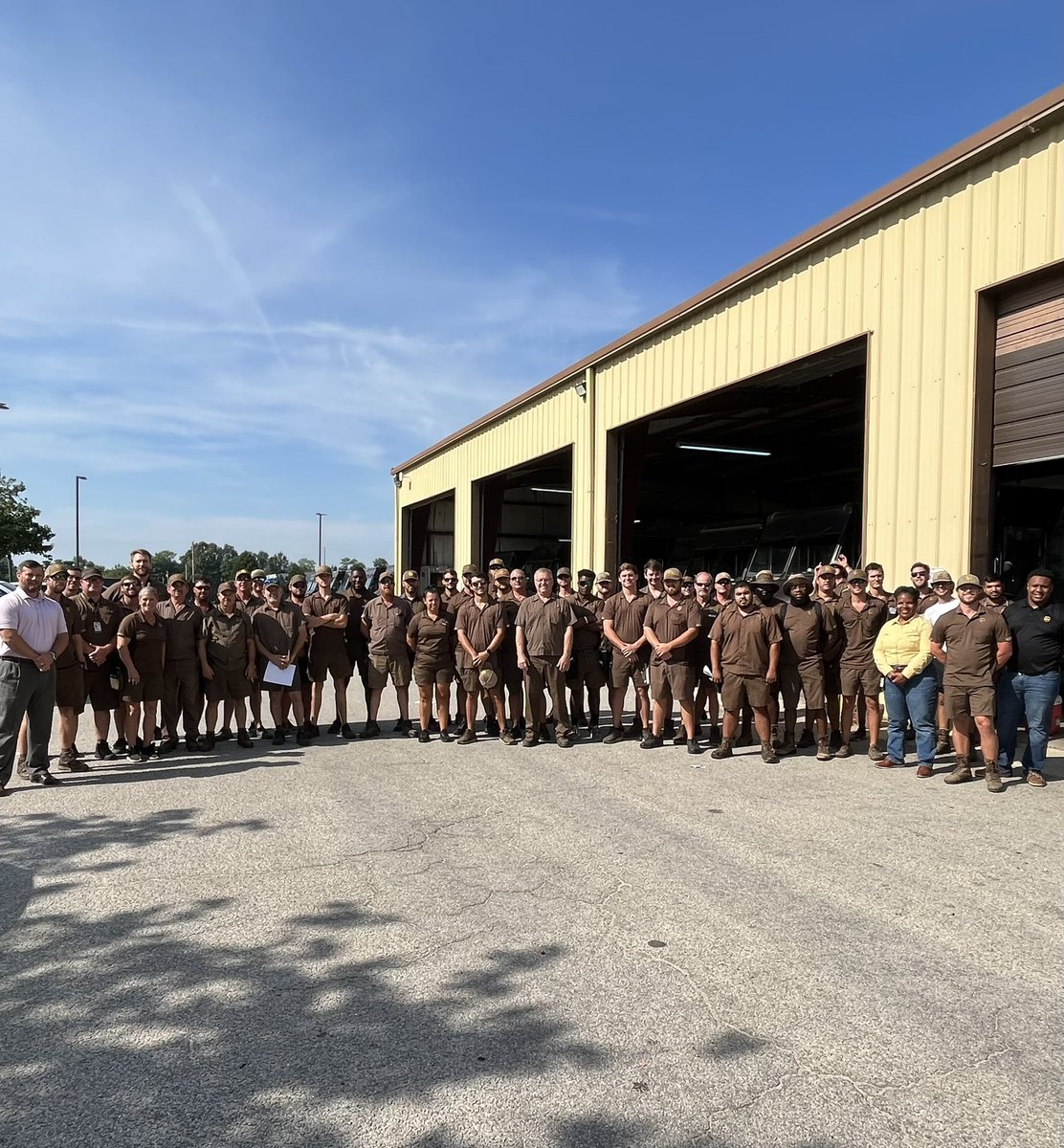 I’m proud that the Statesboro, GA UPS center has now gone over one year without a crash! Outstanding job by nearly 100 drivers, air drivers, cover drivers, management and PVDs! <a href="/CarolBTome/">Carol Tomé</a> <a href="/UPS/">UPS</a> <a href="/UPSers/">UPSers</a> <a href="/EastUPSers/">East Region UPSers</a> <a href="/SouthAtlUPSers/">SouthAtlantic UPSers</a> <a href="/AbshereSteven/">South Georgia 4 Safety</a> <a href="/justintippins/">Justin Tippins</a>