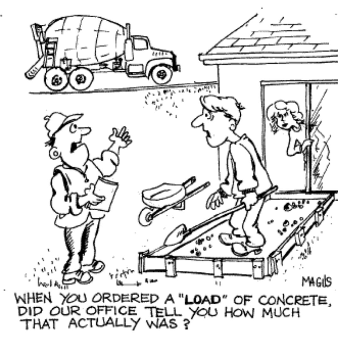 GMGGeneralAK's tweet image. When you forget to get the details on that thing you bought 👀 #ConcreteHumor #RenovationHumor #ConcreteProblems