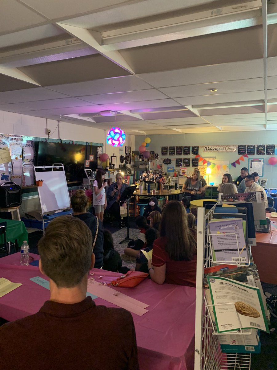 BNLC_HCSD's tweet photo. What inspiring messages our fifth graders shared during their poetry slam!  So excited to have our parents join us!  #BNcredible https://t.co/7mx7dzL5B2