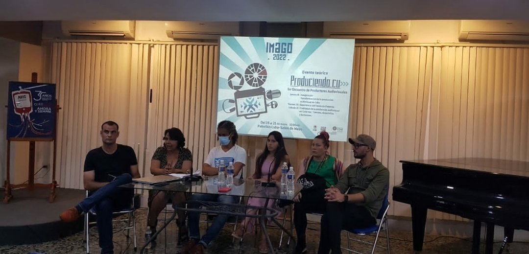 Panel del IMAGO de hoy sobre la experiencia del Fondo de Fomento del Cine Cubano

#CubaEsCultura #ICAIC #CineCubano