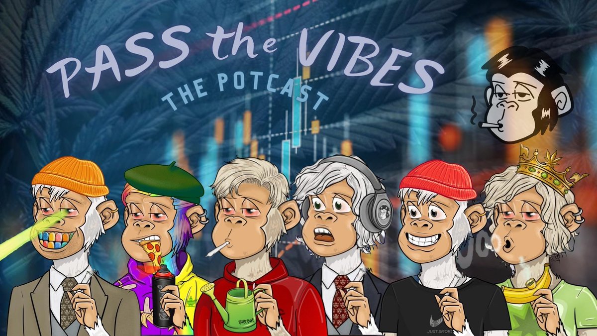 puffalyticsHQ's tweet photo. Catch the GOAT @TruccosHQ on today episode of @PasstheVibesDAO 

He talks about the start of Puffalytics, whats in the works and future plans!

https://t.co/EcdKhxgE9d

💨💨 @StonedApeCrew https://t.co/LUH00uIHVY