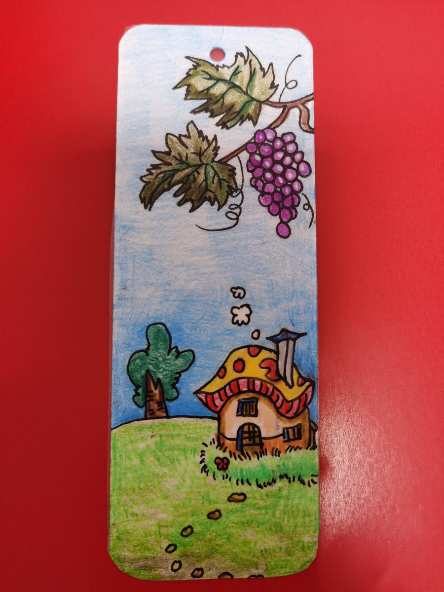 this is my DIY bookmark.