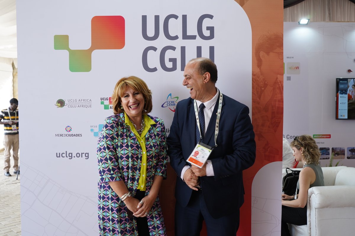 Image for the Tweet beginning: Our Secretary General @UCLG_Saiz and