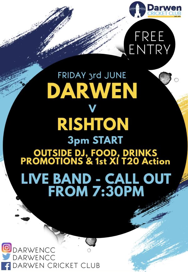 Darwen Cricket Club tweet media