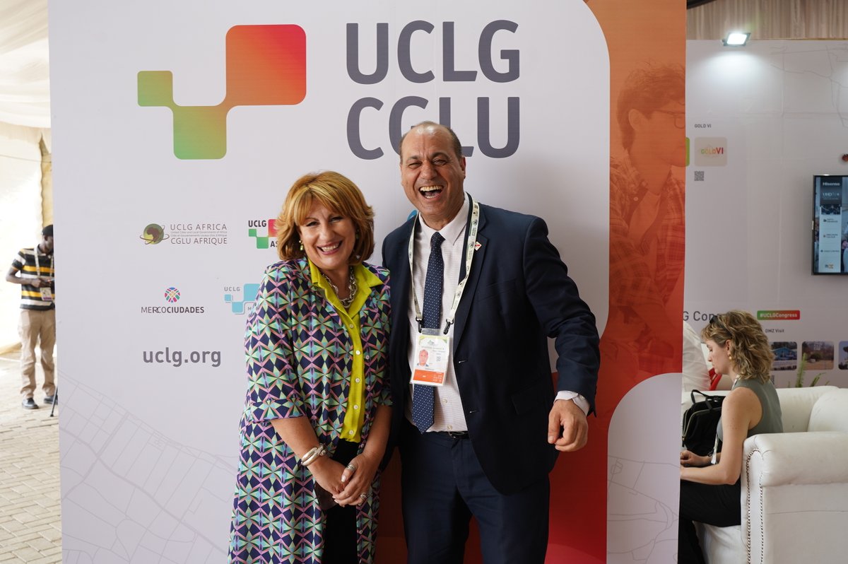 Image for the Tweet beginning: Our Secretary General @UCLG_Saiz and