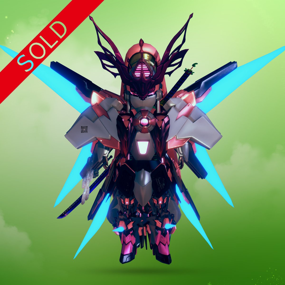 Cyborg Mecha NFT tweet media