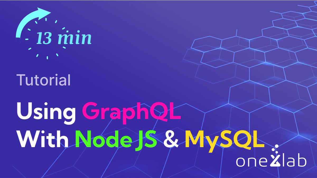 GraphQL Node JS | MySQL | 13 Minute | Minimal | Apollo GraphQL
#graphql #apollo #nodejs #mysql
youtu.be/TqWCkXDhqzY