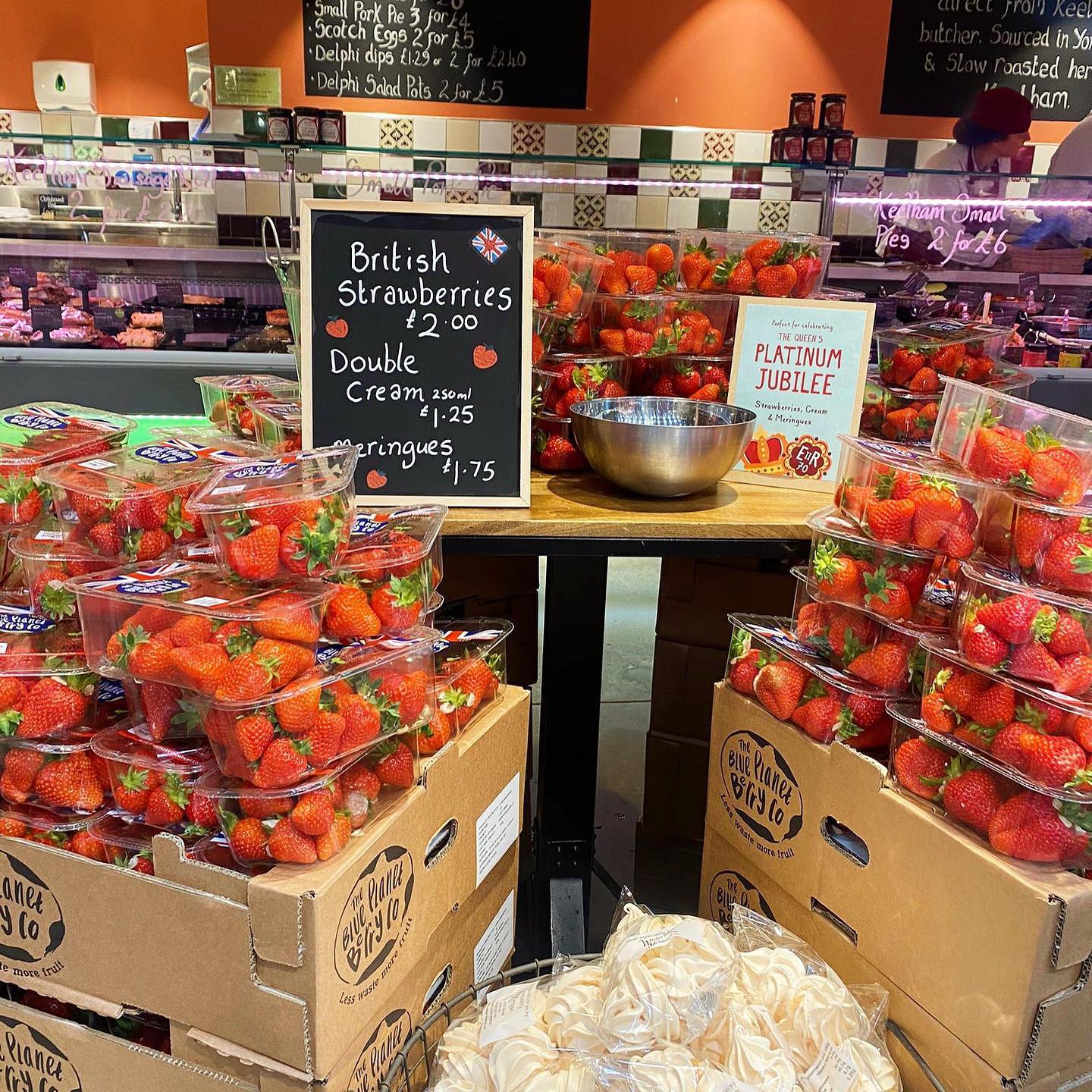 Keelham Food Hall on X: 👑 Her Majesty the Queen has made a special  appearance just in time for the jubilee, to showcase everything you need to  host the most amazing 'big
