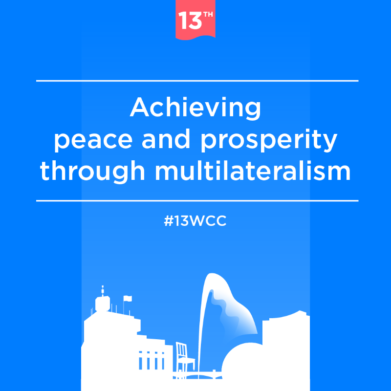 iccwbo's tweet photo. Spoiler alert: What's in store for the 13th World Chambers Congress? Swipe to find out. 

👆 #13WCC // @CCIG1865