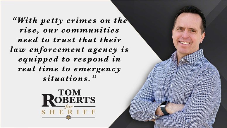 Roberts4Nevada's tweet photo. As the next Clark County #sheriff, I am committed to reducing wait times and improving our customer services.
Learn more about my priorities by going to: https://t.co/olpu8wtqN9
#RobertsForSheriff #LVMPD #LasVegas #ClarkCounty https://t.co/jRqPNvEz2i
