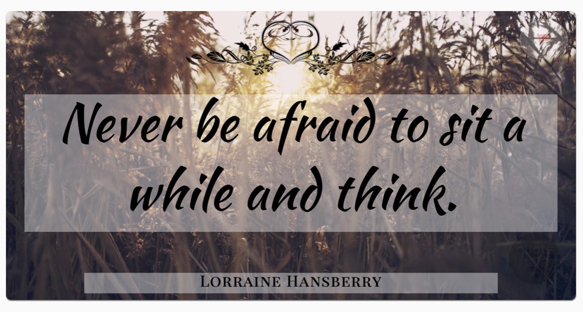 Happy birthday, Lorraine Hansberry.  