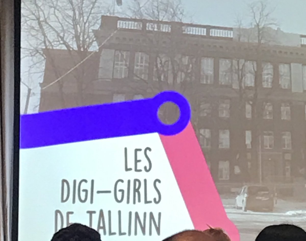 En Estonie, les  Digi-Girls, groupe d’entraide en informatique,  témoignage de responsabilisation des filles dans l’aide informatique à l’école #eTwinFR