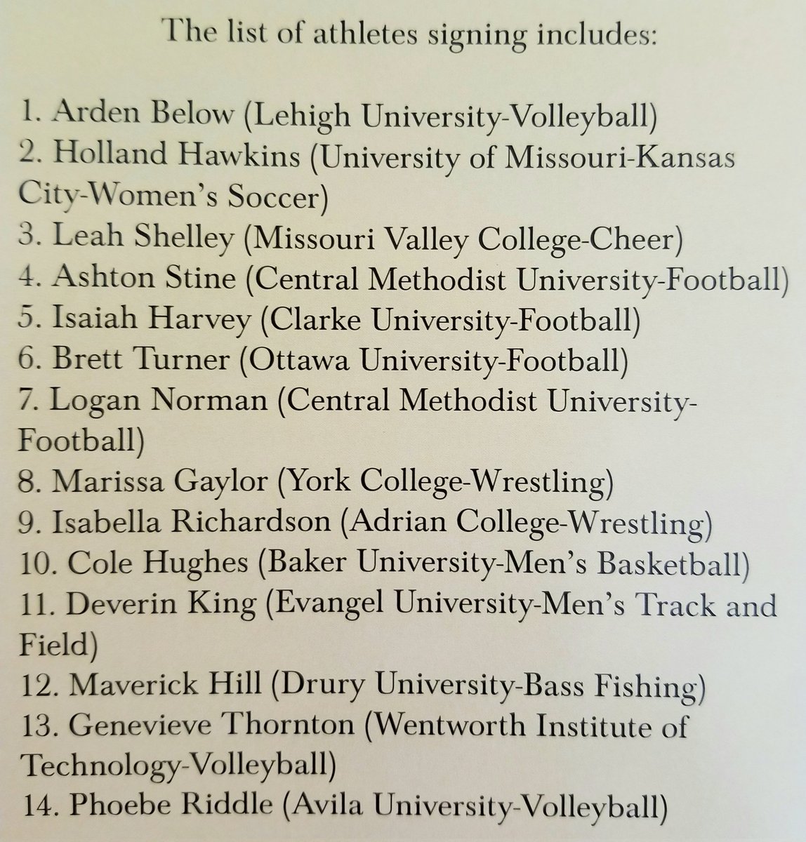 The Class of '22 from THE Central High School is indeed very special. To go along with the $4.7 million in scholarships and awards the grads earned, 14 amazing Bulldog athletes have signed to compete in their sport at the next level!

Woof.

(h/t The Central High Times)