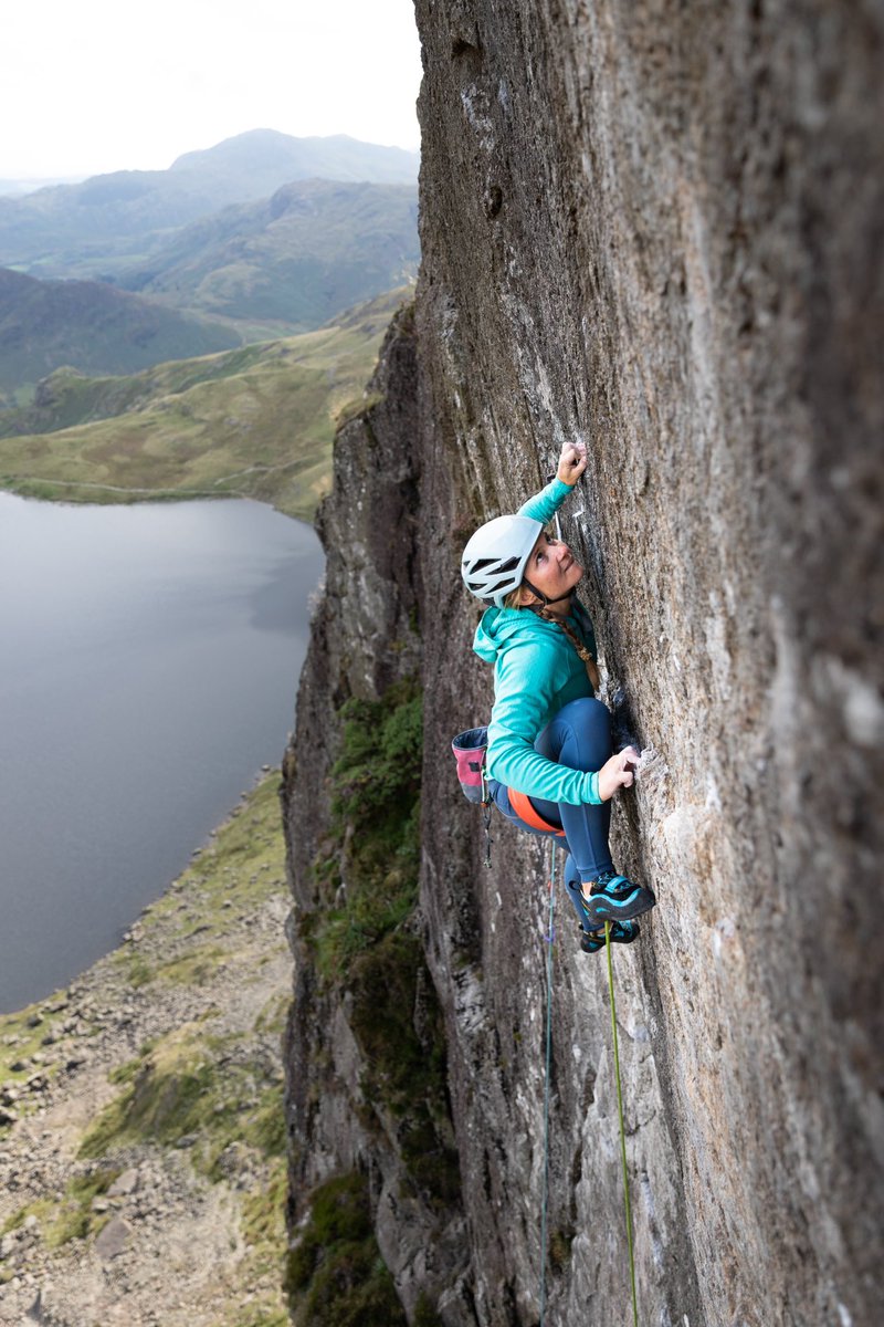 With some of these routes, you might stick it, you might come in close to the ground, you might get away with just broken ankles, so you’ve got weigh up what the route means to you &amp; how likely you think you are to fall off of it.” - <a href="/hazel_findlay/">Hazel Findlay</a>