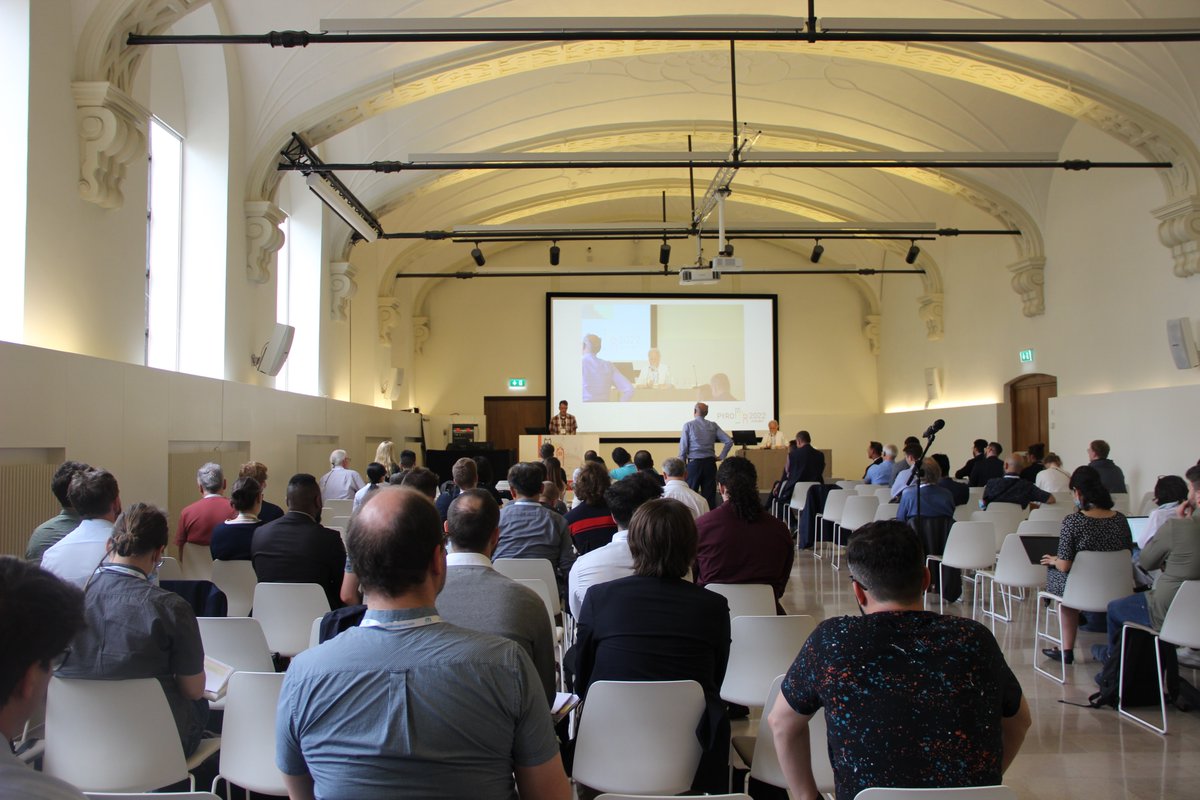 Great talk about the history of biomass fast pyrolysis on day 4 of #pyro2022 by Robbie Venderbosch of @btgworld