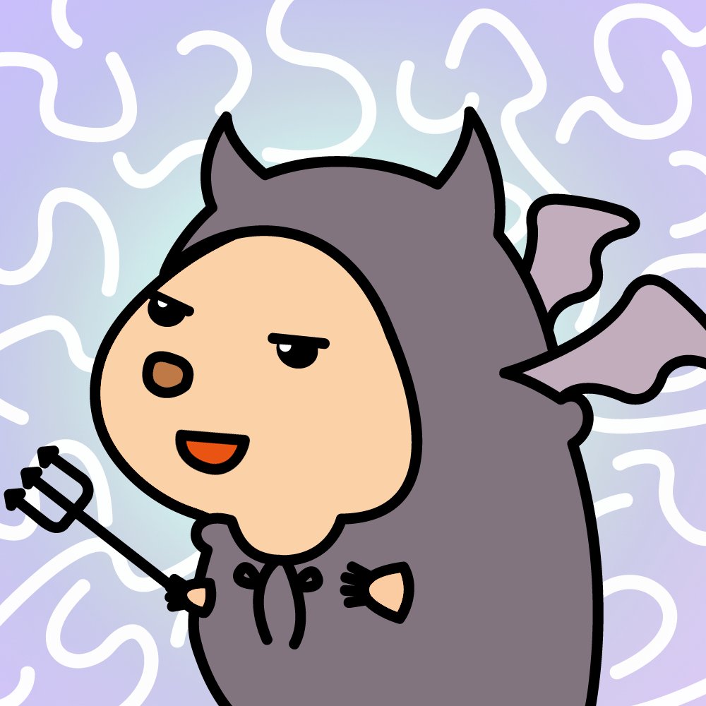 Hello friends 🐶🐱🐭🐹🐰🐻🙉
Today`s sneak peek!! Bara with a 😈 hoody!

#SneakPeek #newnftproject #NFT #NFTs #NFTCommunity #NFTart #nftcollector #Baradisenft #animalfriendly #ecofriendly