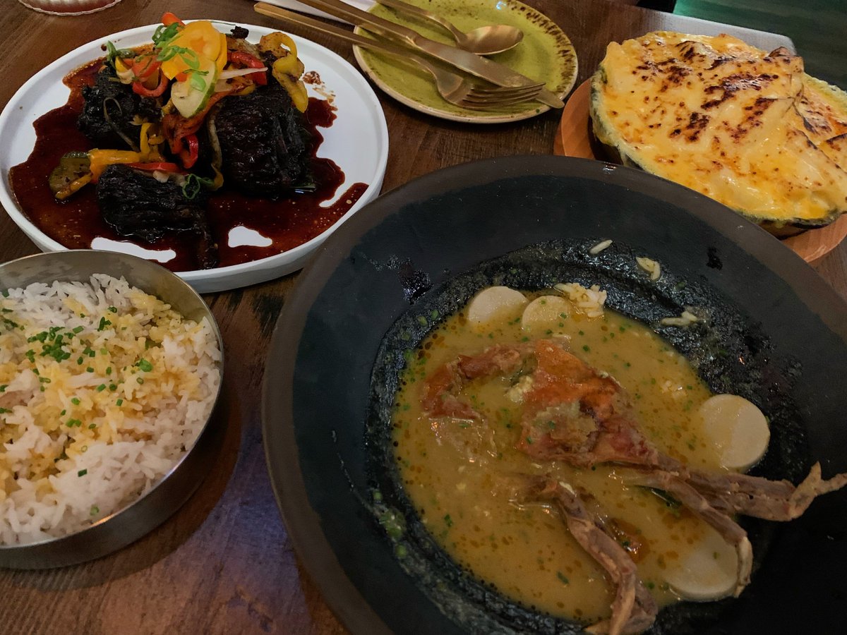 dcmonc's tweet photo. On behalf of @MayorBowser , Congrats to @JeaninePrime, owner of #StJamesDC on a successful grand opening. Featuring dishes celebrating the diversity of Caribbean cuisine with creative cocktails and a thoughtful wine list, all designed to pair with the flavor profiles of the food. https://t.co/MkR3NNwaoq