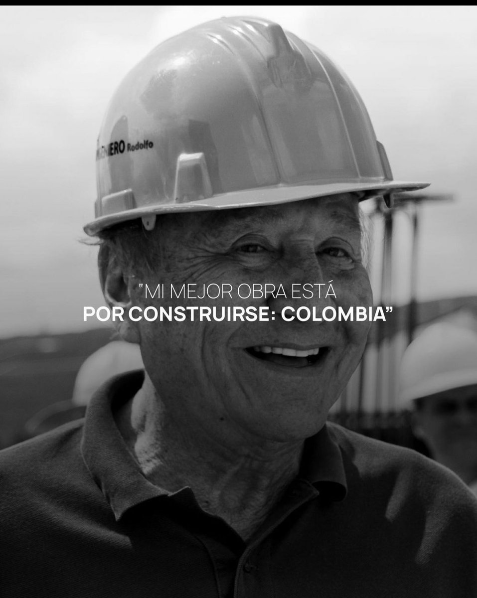 ByViral24's tweet photo. Mi mejor obra está por construirse: Colombia. Ing. Rodolfo Hernández https://t.co/AwGhixlliL