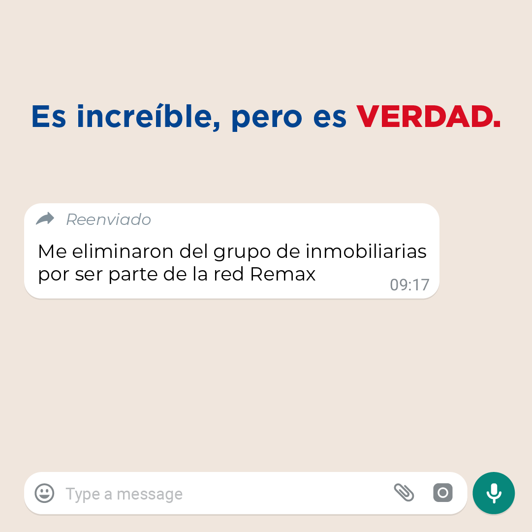 SebastianSosaRM's tweet photo. Aunque discriminen a los martilleros de la Red RE/MAX  por trabajar libremente, seguirán poniendo la otra mejilla, el mundo inmobiliario moderno es COLABORATIVO, y con LIBRE COMPETENCIA https://t.co/2iZNxQBSrp
