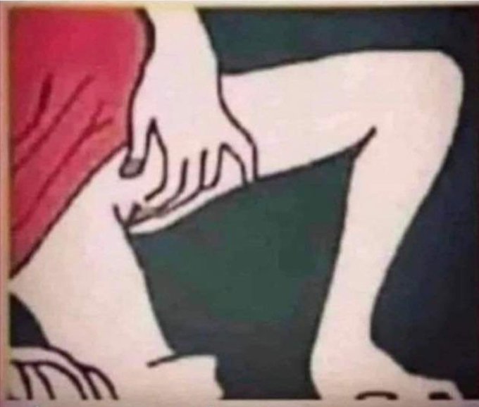 Waarom het belangrijk is, dat je een schilderij op de juiste manier ophangt, en niet ondersteboven...