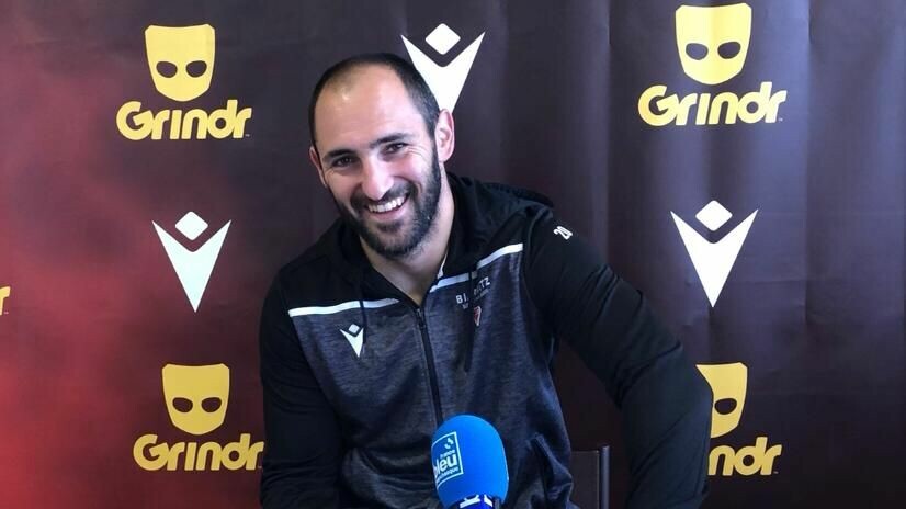 StephaneGrcia's tweet photo. Biarritz Olympique : "J'ai juste envie de savourer" - @XimunLucu, avant son dernier match avec le BO à Aguiléra, contre Clermont 🔴⚪

#Top14 #BOASM #FBport 

➡️ https://t.co/1E4ggp2zMJ https://t.co/VNN78Y0rhW
