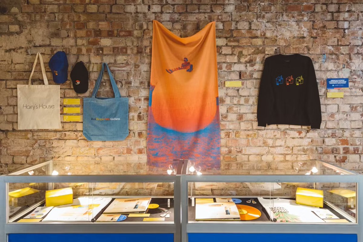 What can you buy at the #HarrysHouse pop-up shops? Here's a sneak peek 👇 <a href="/AmericanExpress/">American Express</a> #HarryStyles elitedaily.com/lifestyle/harr…