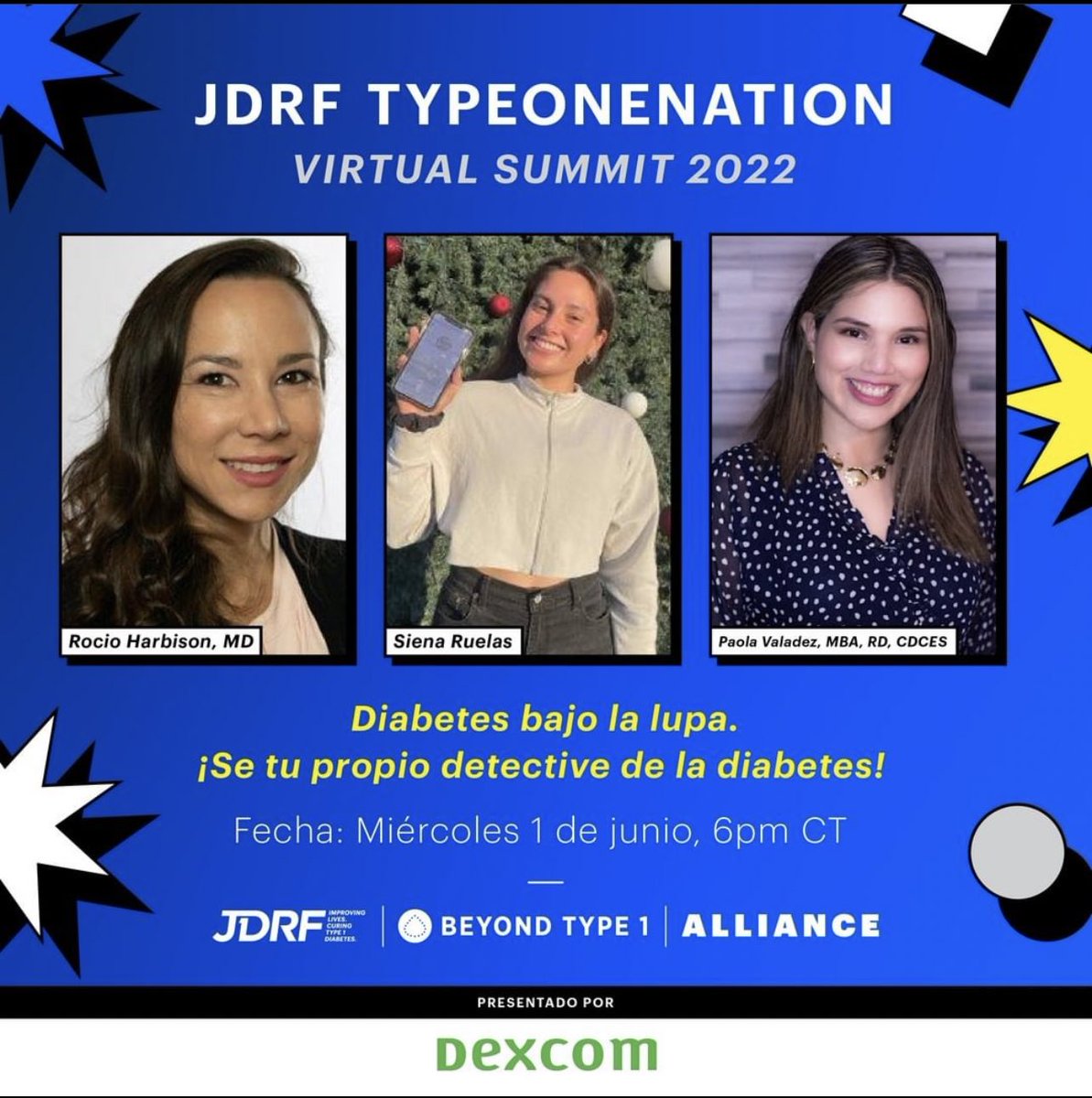 Working with @JDRF and <a href="/dexcom/">Dexcom</a> has been a diabetic dream come true. So honored to be apart of this collaboration educating and helping out the Latino Community ♥️🥹!!!!!!!!