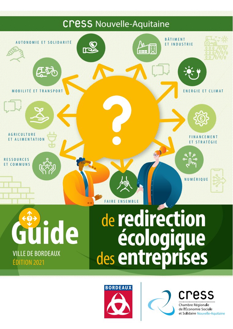 CRESS_NvlleAqui's tweet photo. [#ESS #Guide #TEE] 
📢Le guide pour engager les dirigeant-e-s d'entreprise dans la #RedirectionEcologique!

🔑9 fiches thématiques, 3 outils, 1 infographie avec acteurs de l’#ESS

➡Pourquoi la redirection écologique ? Pourquoi l’ESS ? 
L'article complet https://t.co/4KYvgITCAW https://t.co/1R3MZxXusD
