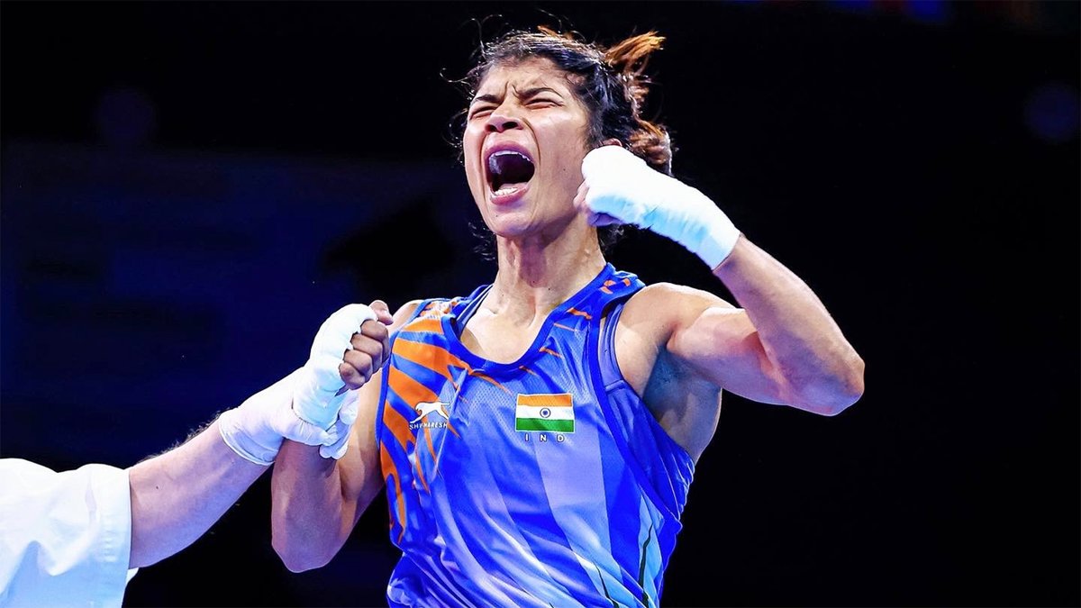 toisports's tweet photo. #NikhatZareen #Bboxing
Tracing golden girl @nikhat_zareen's journey from a sprint runner to boxing world champion
READ: https://t.co/k6xulhfMin https://t.co/Hl4HXHrrQH