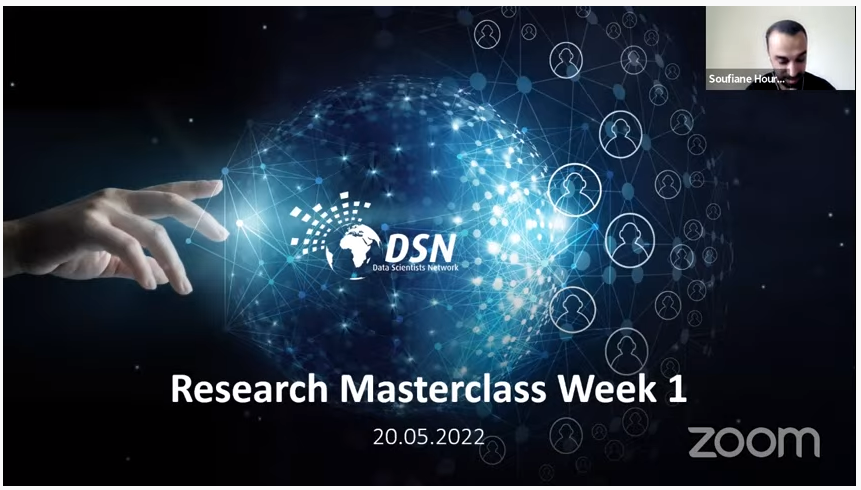 dsn_ai_network's tweet photo. #HappeningNow 

Join Dr Soufiane Hourri as he introduces the masterclass and shares the importance and benefits of joining the masterclass.

Youtube Live > https://t.co/h1fJRgzFQY
 
#ResearchMasterclass #DSN #DataScienceNigeria #DataScientistsNetwork https://t.co/YO4LU5xy0U