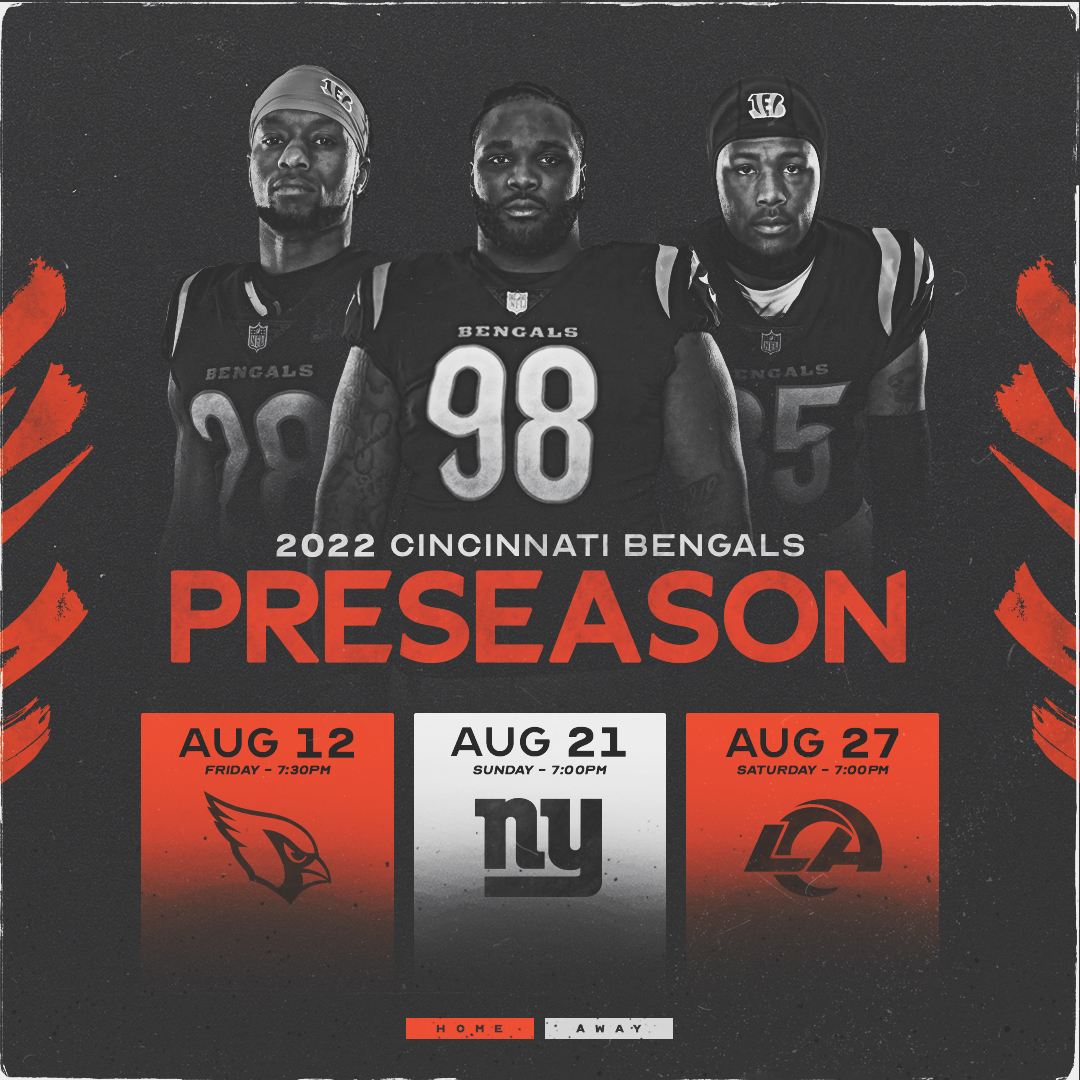 cincinnati bengals preseason game