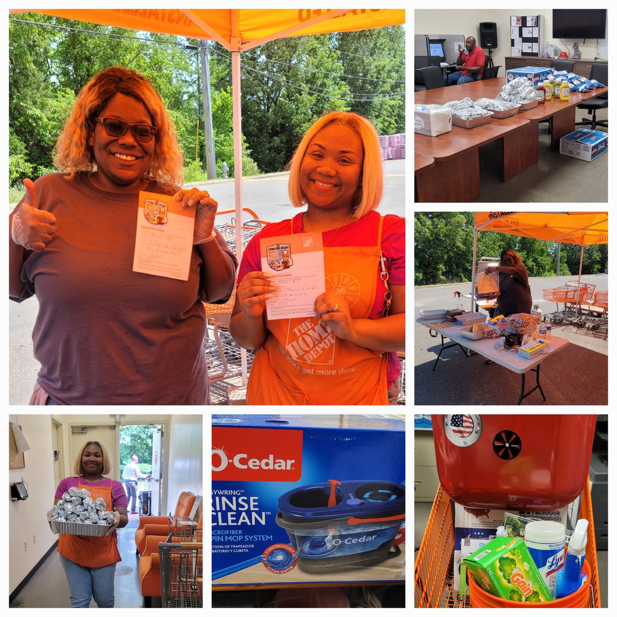 Funday Friday w/Hotdogs &amp; prize raffle!  Thank you ZZ <a href="/PZynedria/">Zynedria (ZZ)</a> and Vanny for all your help. #takingcareofourpeople 
<a href="/marquee_hall/">Marquee Hall</a> <a href="/ChadWiseman11/">Chad Wiseman</a> @natalierudd17 <a href="/DHRM_D73/">James Turner</a> <a href="/RSalemi/">Robbie Salemi</a> <a href="/michaelcobbs06/">Michael Cobbs</a>