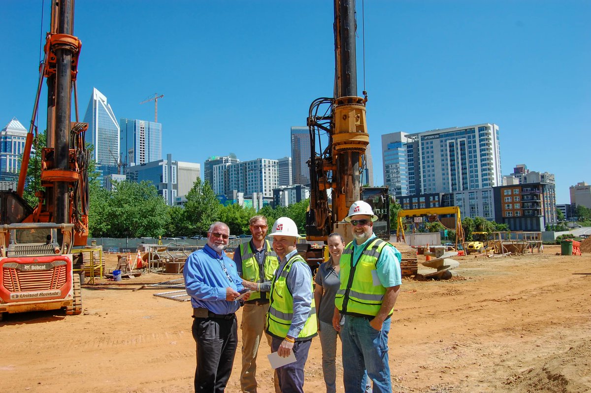 ClancyandTheys's tweet photo. Tuesday's groundbreaking ceremony at Radius Dilworth was an exciting beginning to an amazing Spandrel Development project. We are partnering with @GilbaneBuilding to construct this 1Million+ sq ft, 32 story high rise multifamily community in #Charlotte. #BuiltOnCollaboration https://t.co/vN38m3HmHS