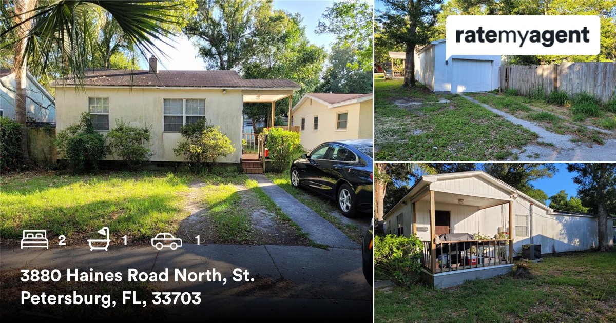 lorrainespin's tweet photo. 2 🛏 1 🛀 1 🚘
📍 3880 Haines Road North, St. Petersburg, FL, 33703

My latest listing on #ratemyagent
https://t.co/3800QZ7CjO https://t.co/5bFBEbbo0l