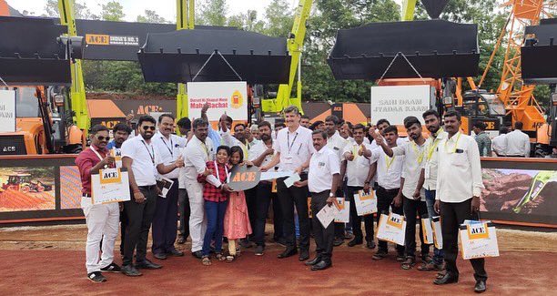 AceCranesIndia's tweet photo. We are happy to announce that today we Booked 5 nos. of Backhoe Loaders from Tamil Nadu customer.
#ACE #AceAtExcon #AceCranesIndia #Excon #Excon2022 #Cranes #CranesIndia https://t.co/wJhYyo22Mb
