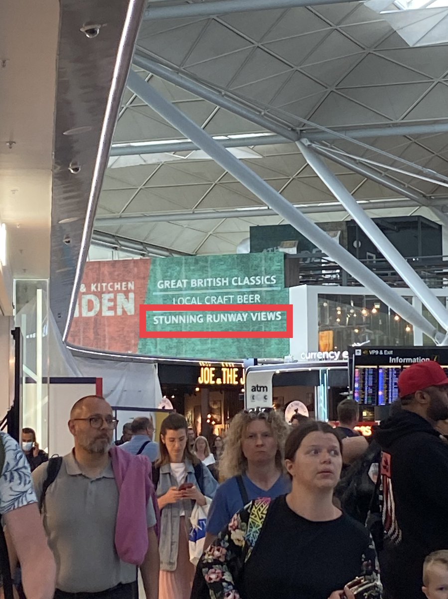 Stansted airport got me creasing