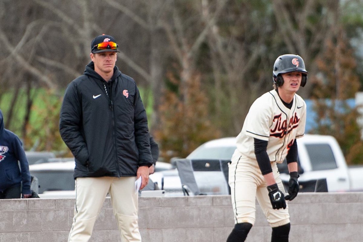 GrissomBSB's tweet photo. T H A N K  Y O U  @Btalley21 

for the leadership, effort, dedication, and passion that you have provided to the Grissom Baseball program for the past 3 seasons❗️

#GoTigers https://t.co/N0GR14JGrm