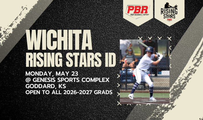PrepBaseballKS's tweet photo. 🚨Sign up for the Wichita Rising Stars ID today🚨 

📅 Monday, May 23
📍 Genesis Sports Complex
👤 2026-2027 graduating classes

⚾  Full showcase
⚾ Cutting edge technology
⚾ Chance to be selected for #JrFutureGames
🔗 to register: https://t.co/xSb4P0kgNv https://t.co/kVKGL9Vn63
