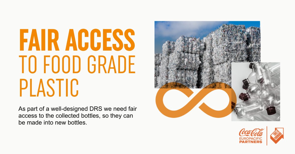 CocaColaEP's tweet photo. Achieving a #CircularEconomy for beverage packaging requires industry collaboration. Ralf Peters, our VP Procurement, shares his perspective on whatโs needed in @PackagingEurope: https://t.co/YT4uuBjKqj
#ActionOnPackaging https://t.co/ecKyi8PdMa