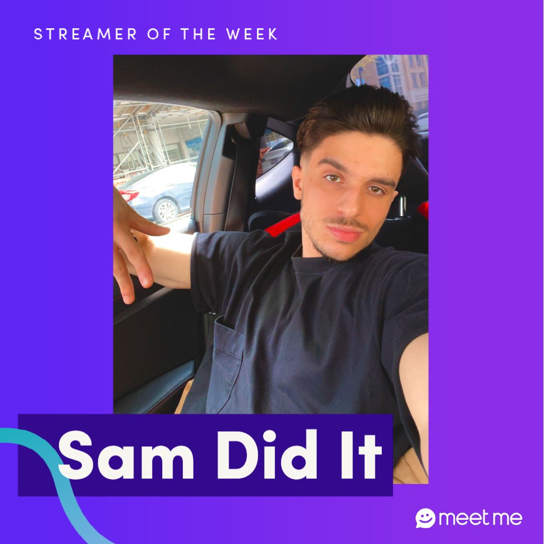 Congratulations Sam Did It on hitting 125 million diamonds 💎 This makes you the #streameroftheweek! Keep up the hard work 💪💜 

#meetmeapp #meetmelive #livestreamers #livestreams #topbadge #meetmetopbadge #livestreaming