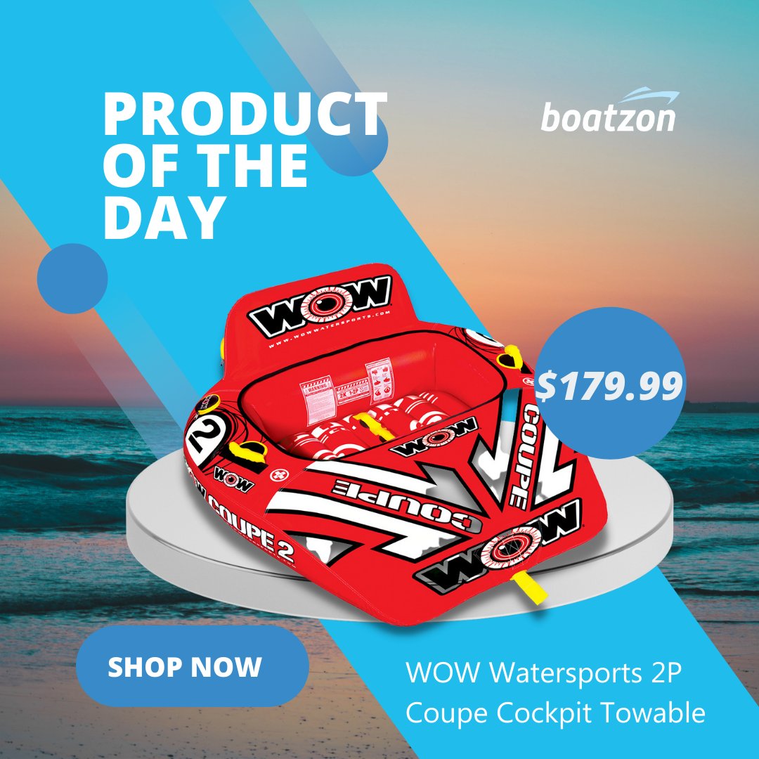 These Watersports towables are perfect on any watercraft. Summer's here, make every day on the water a music video

View on Boatzon⬇️ 
bit.ly/3sM1SAC
bit.ly/3MuBDXg

#boatzon #boats #boatlife #boating #boatinglifestyle #saltlife #yachts #fun <a href="/wowwatersports/">WOW Sports</a>