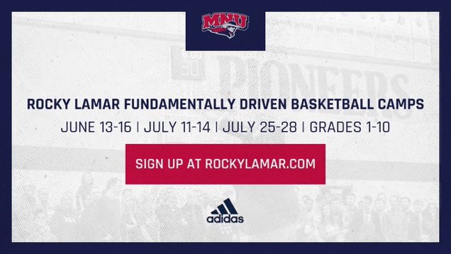 37 years of camps! Looking forward to another great summer in the Cook Center!

Sign up at rockylamar.com
