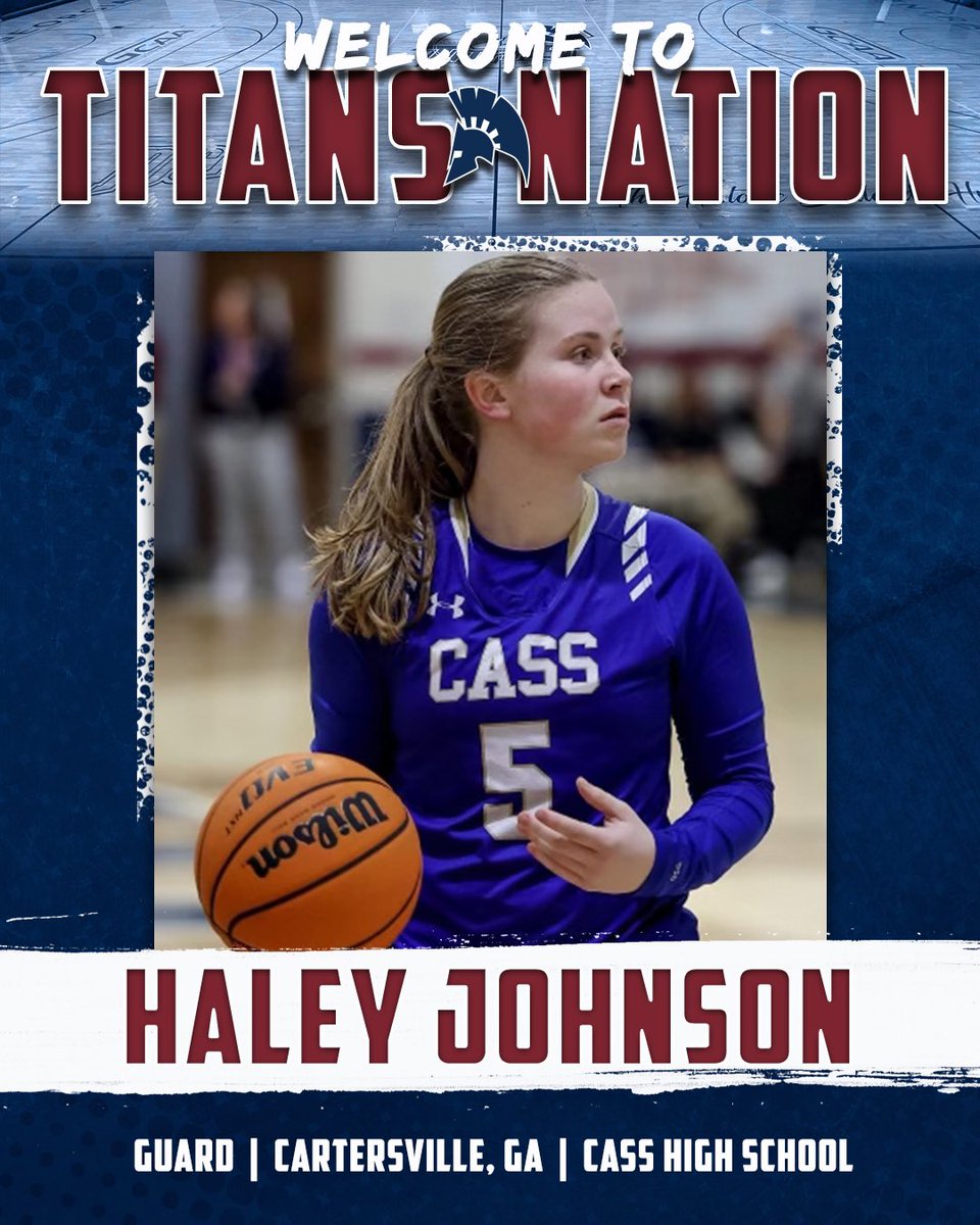 CGTCAthletics's tweet photo. Hey, Titans fans! Help us welcome Haley Johnson to #TitansNation as a women’s basketball signee! https://t.co/FX4AHJzL7g