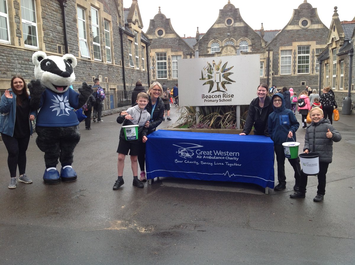 Thanks to all our families for their generous donations today for the Great Western Air Ambulance charity