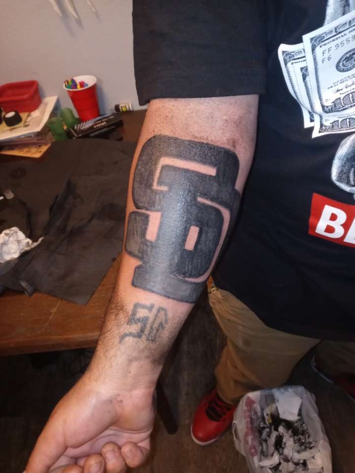 420Dasavage's tweet photo. What y’all think? Who need some ink therapy? Hit the dm #oside #cali #blacktattooartist #blackink #Savage #tattoos #tattoorepair #Blackout #sd #Padres #SanDiego #oceanside https://t.co/hAphwrjF86