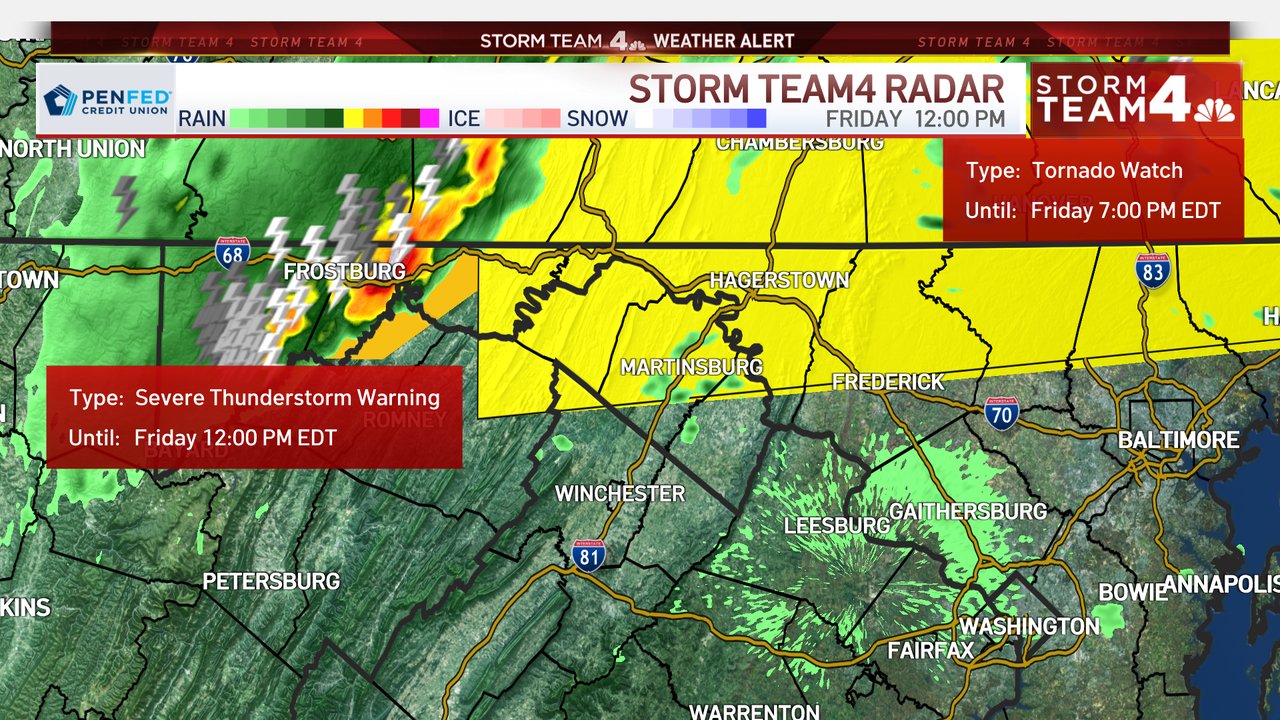 Doug Kammerer on Twitter "WEATHER ALERT A Tornado Watch has been issued for the areas in