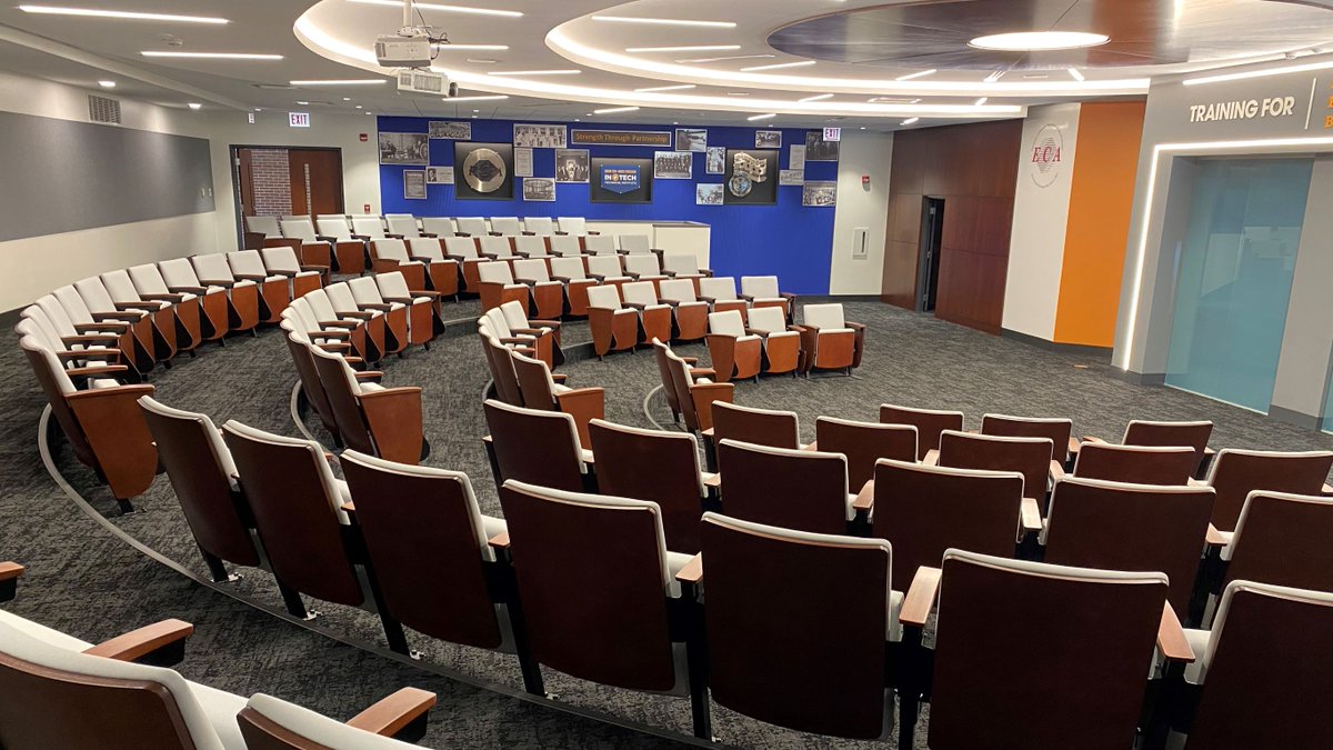 Sedia_Systems's tweet photo. IBEW NECA Technical Institute

#SeatingSolutions #FixedSeating #AuditoriumSeating https://t.co/dWJtrMyatw