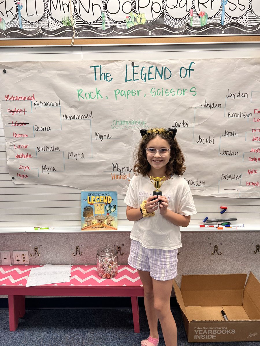 Rock, Paper, Scissors Challenge! And the winner isssss….. ❤️ <a href="/FESTigersHSE/">Fishers Elementary School</a>