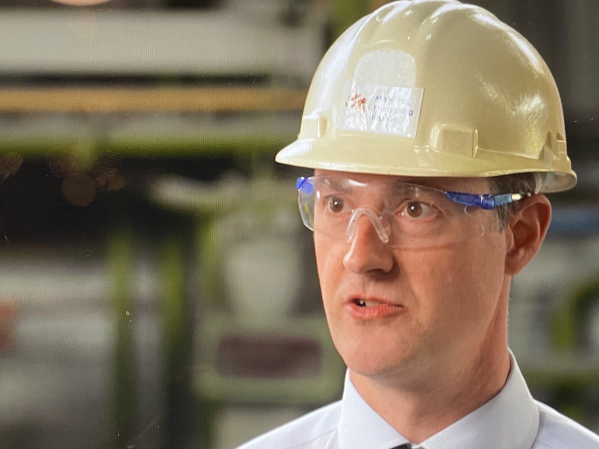 alextomo's tweet photo. Exclusive -  in his first tv interview on the subject the boss of the UK’s steel Institute says the proposed Cumbria coalmine will not displace a single tonne of Russian coal. He doesn’t know a single person in UK steel industry who wants or needs the new mine ⁦@Channel4News https://t.co/u6iA9Qbsyx